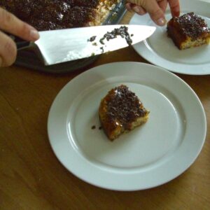 Quarkkuchen mit schokolade streisel