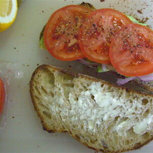 Gravlax bread spread